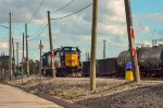 CSX GP38-2 in the yard